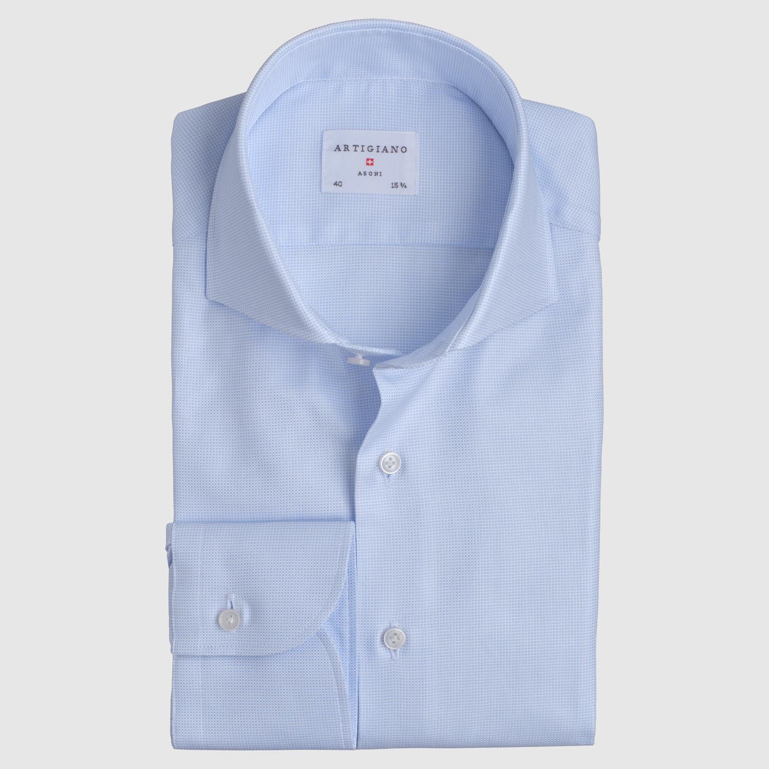 Classic Fit Oxford Ciel