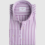 Classic Fit Streifen Lila