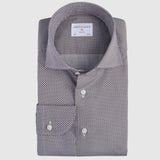 Classic Fit Rhombus Print Braun