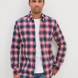 Classic Fit Flanell Karo Button Down