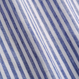 Classic Fit Streifen Navy Button Down Leinen
