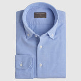 Classic Fit American Oxford Washed Button Down Blau