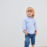 Boy's Shirt Oxford Blue