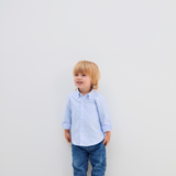 Boy's Shirt Oxford Blue