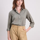 Jacky Stretch Bluse Khaki