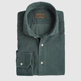 Classic Fit Kord Grün