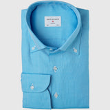 Classic Fit Turqoise Royal Oxford Button Down