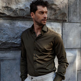 Classic Fit Jersey Olive