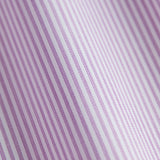 Classic Fit Streifen Lila Wrinkle Free